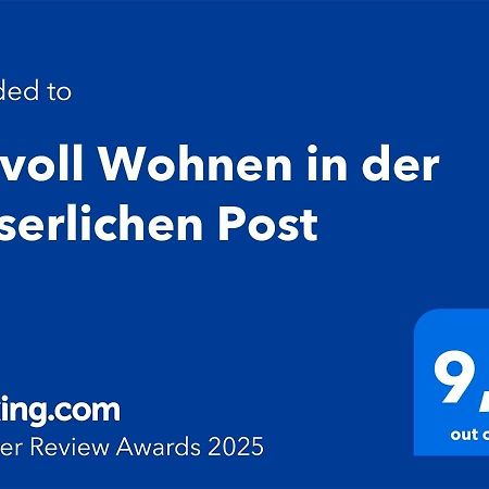 Stilvoll Wohnen In Der Kaiserlichen Post 웨스터스테드 외부 사진