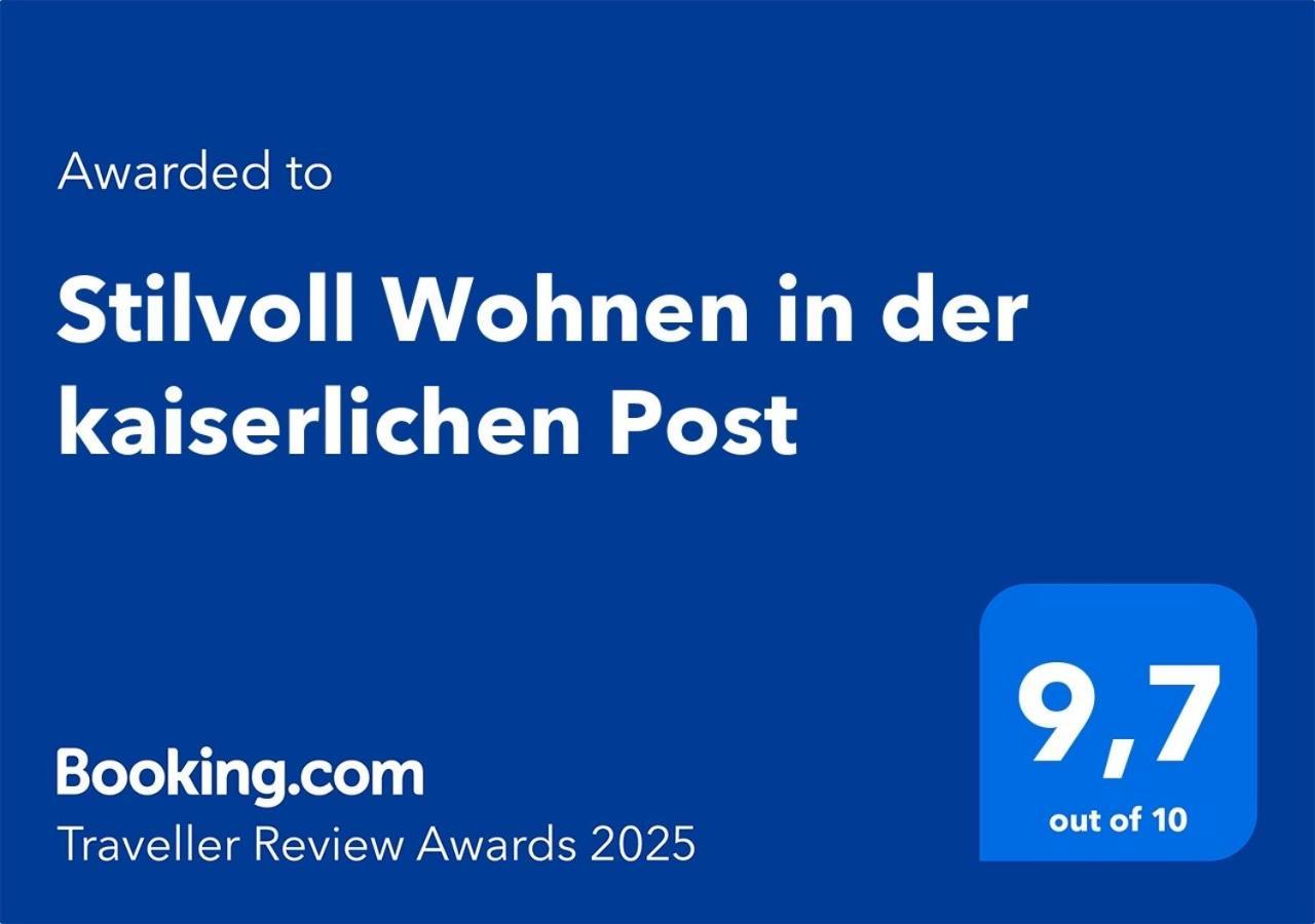 Stilvoll Wohnen In Der Kaiserlichen Post 웨스터스테드 외부 사진